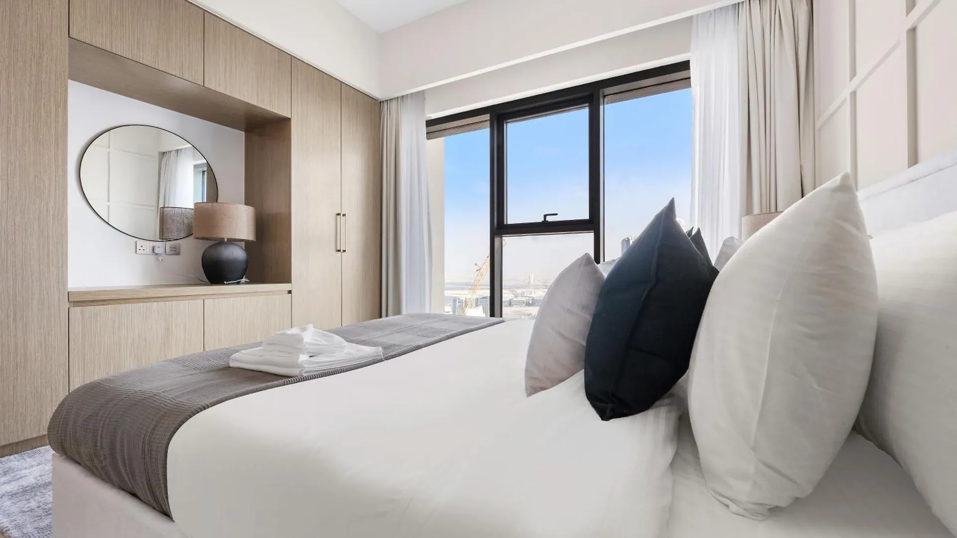 두바이 Silkhaus Luxurious 1 Bdr Stunning View 아파트