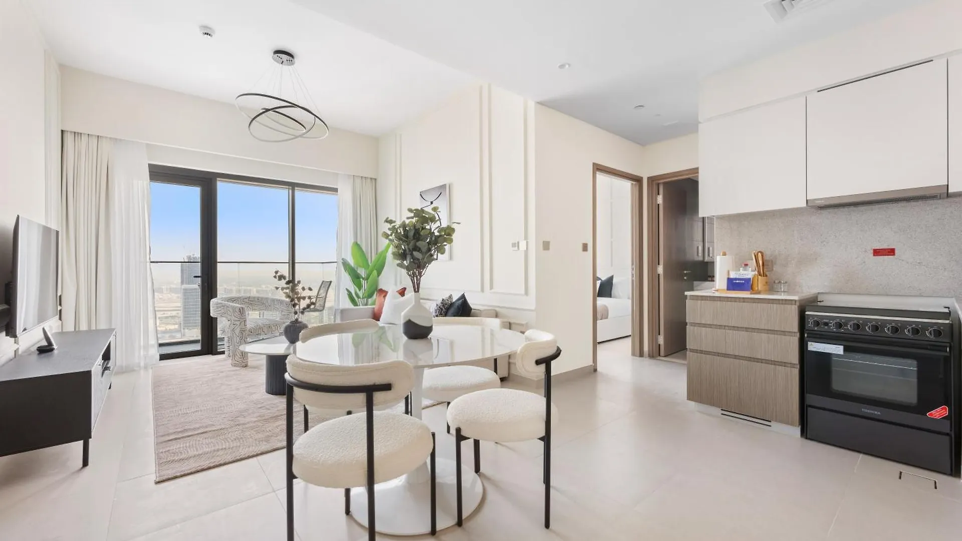 두바이 Silkhaus Luxurious 1 Bdr Stunning View 아파트